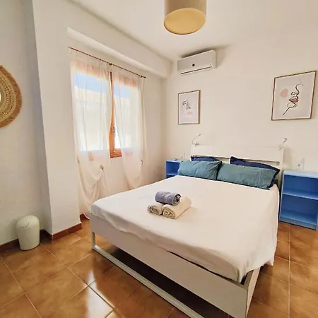 Blue House In Apartment